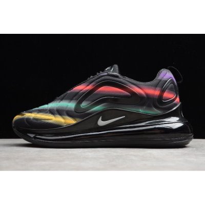 Nike Erkek Air Max 720 Siyah Renkli / Metal Gümüş Koşu Ayakkabısı Türkiye - K2KW6CZ6